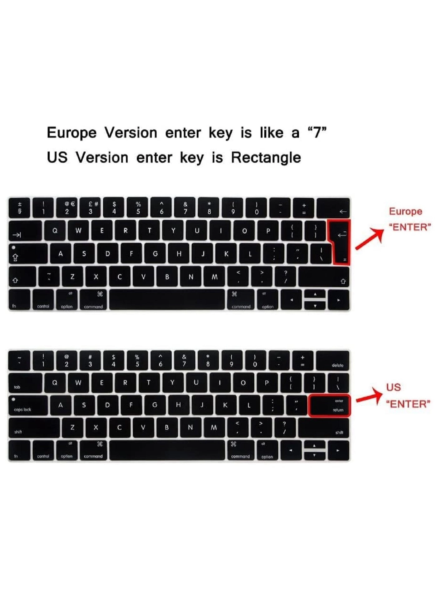 Silicone Skin Keyboard Protector - UK Layout Russian English