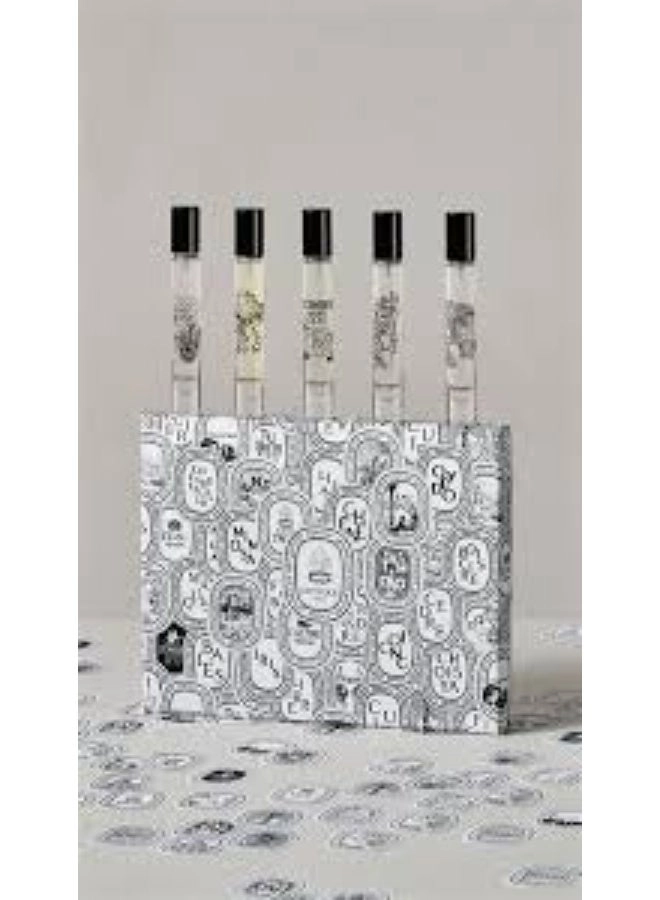 Do Son + L'Ombre dans l'Eau + Eau Rose + Eau des Sens + Philosykos - Eau de Toilette 5*7.5ml