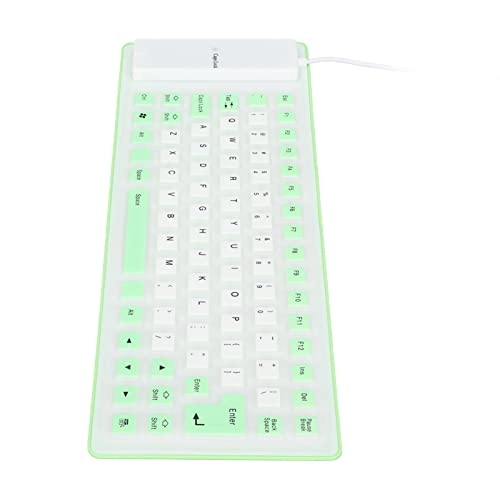 Foldable Silicone Keyboard - Wired/Wireless