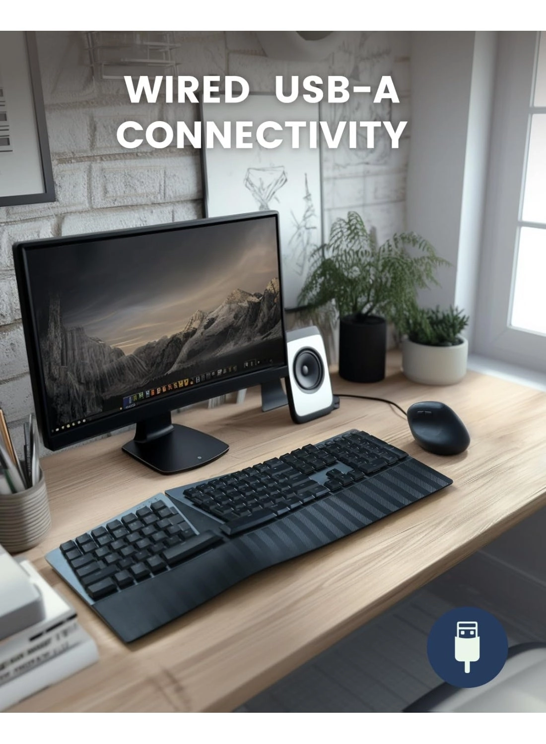 PERIMICE-508 Vertical Ergonomic Mouse - USB