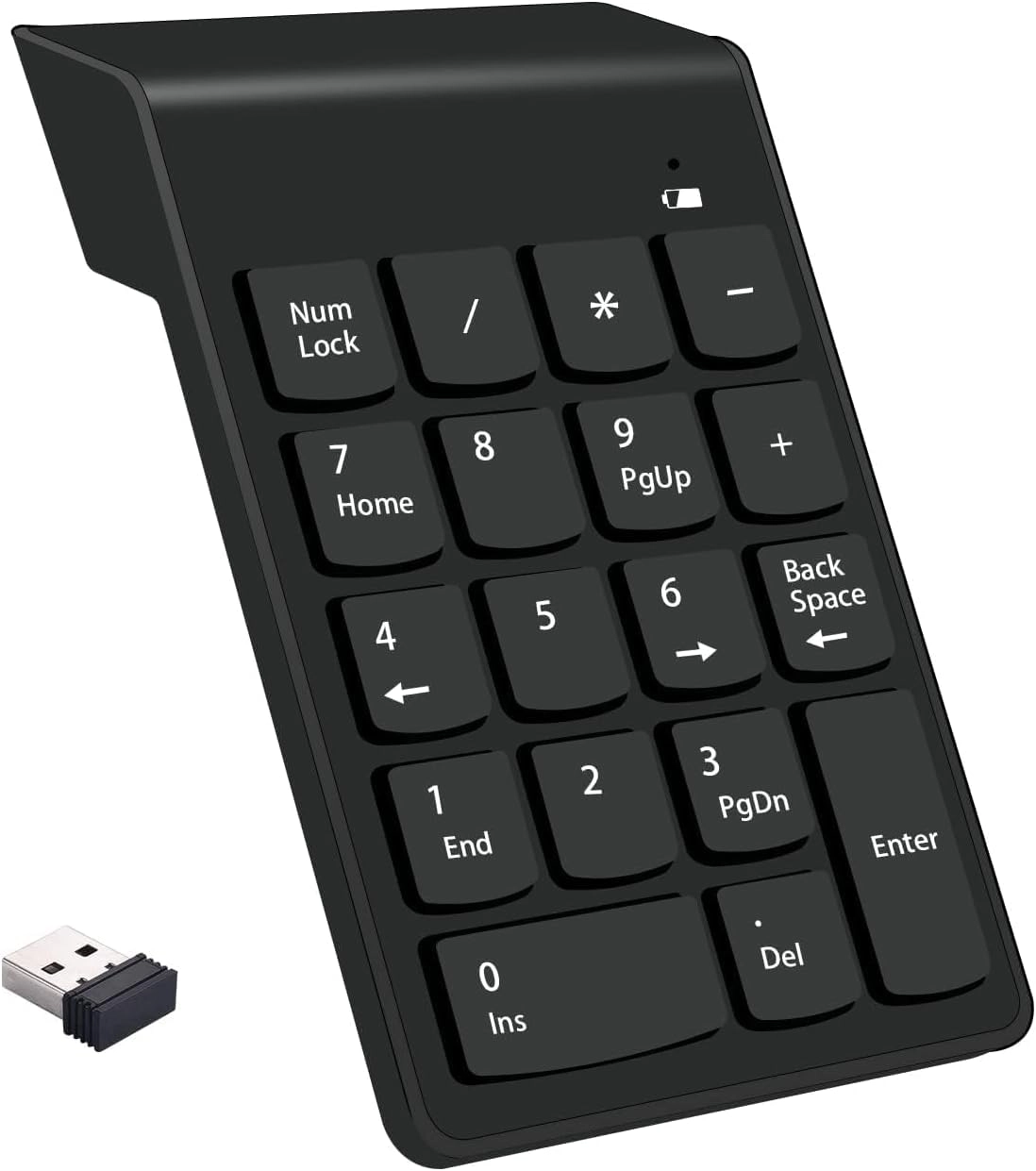 Numeric Keypad - 2.4 gigahertz Mini USB