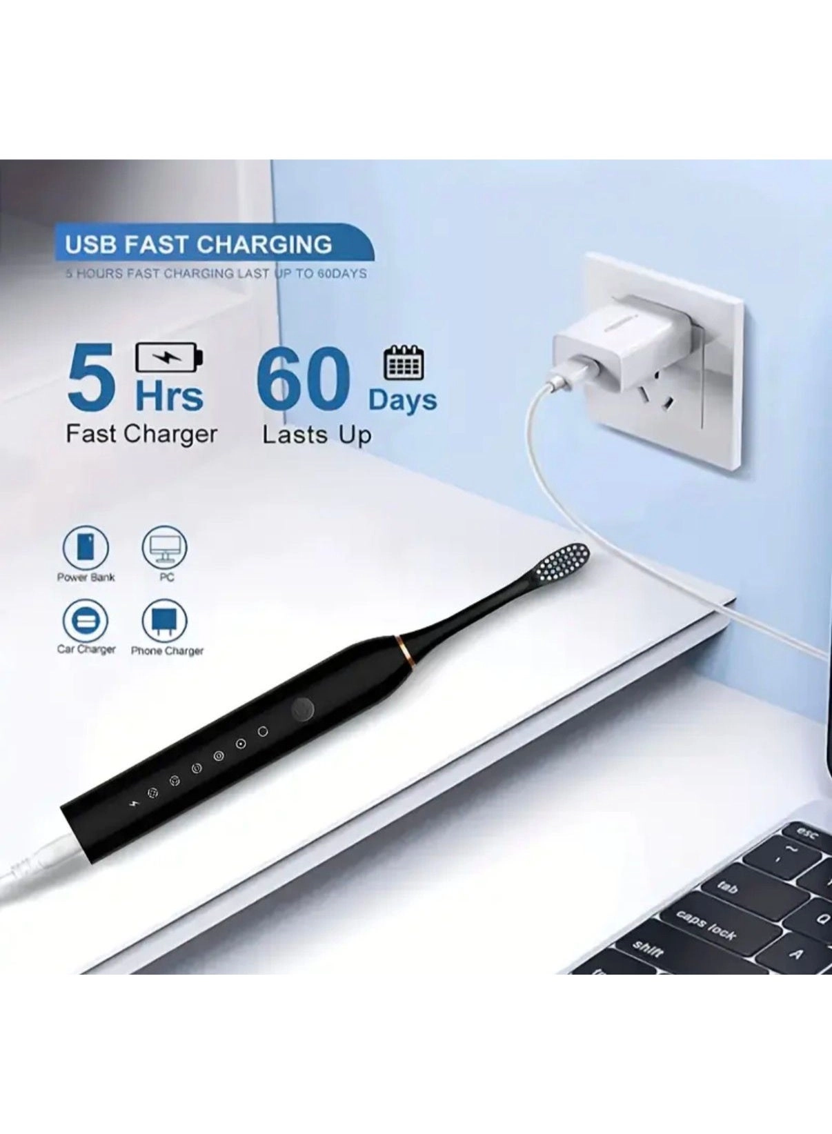 X-3 - USB Charging 2-minute timer 60-day battery
