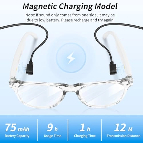 Smart Glasses - Bluetooth Touch Control Voice Control