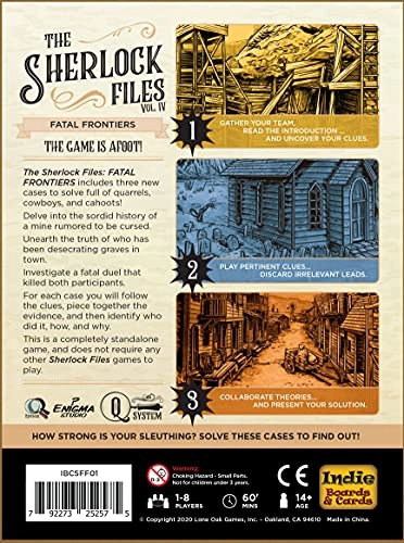 The Sherlock Files: Vol IV - Fatal Frontiers