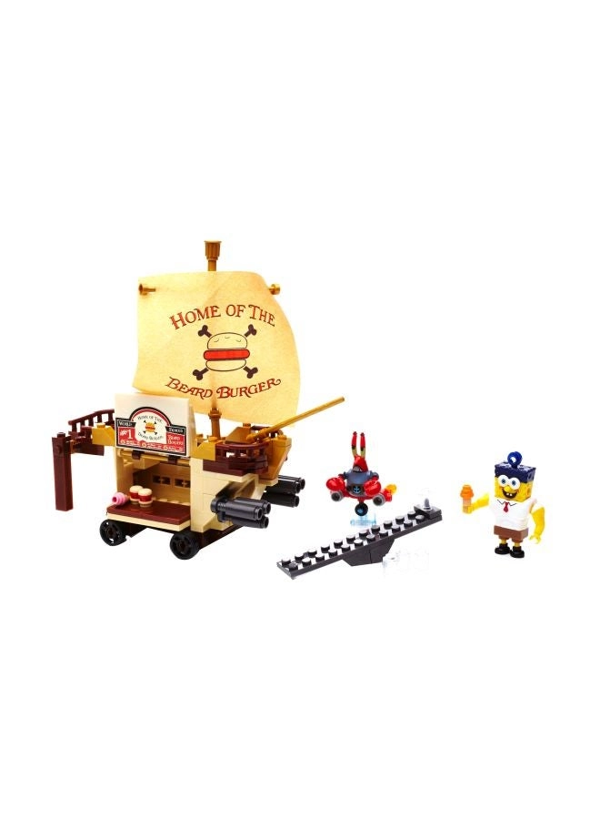 MEGA SpongeBob Burgermobile Showdown Building Set - 258pcs