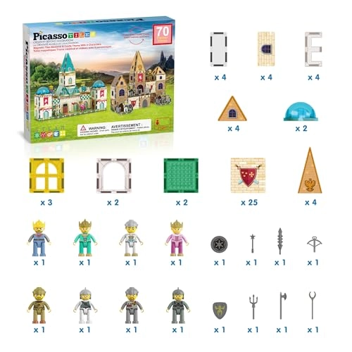 PTQ01 - Medieval and Castle 70pcs