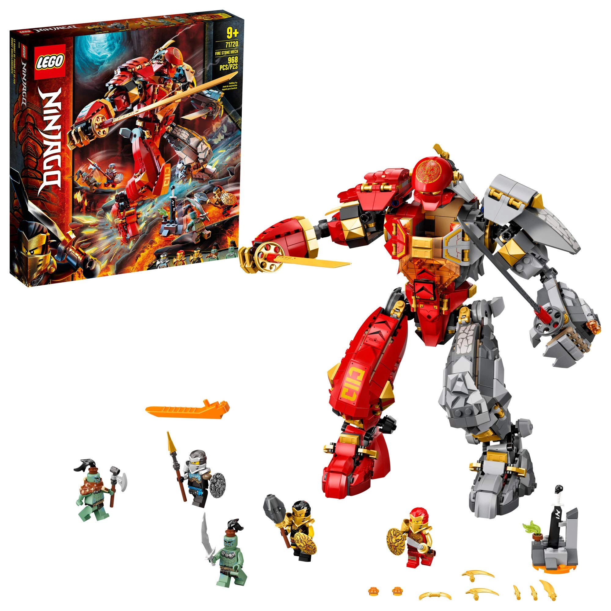 LEGO NINJAGO Fire Stone Mech (71720) - Tv