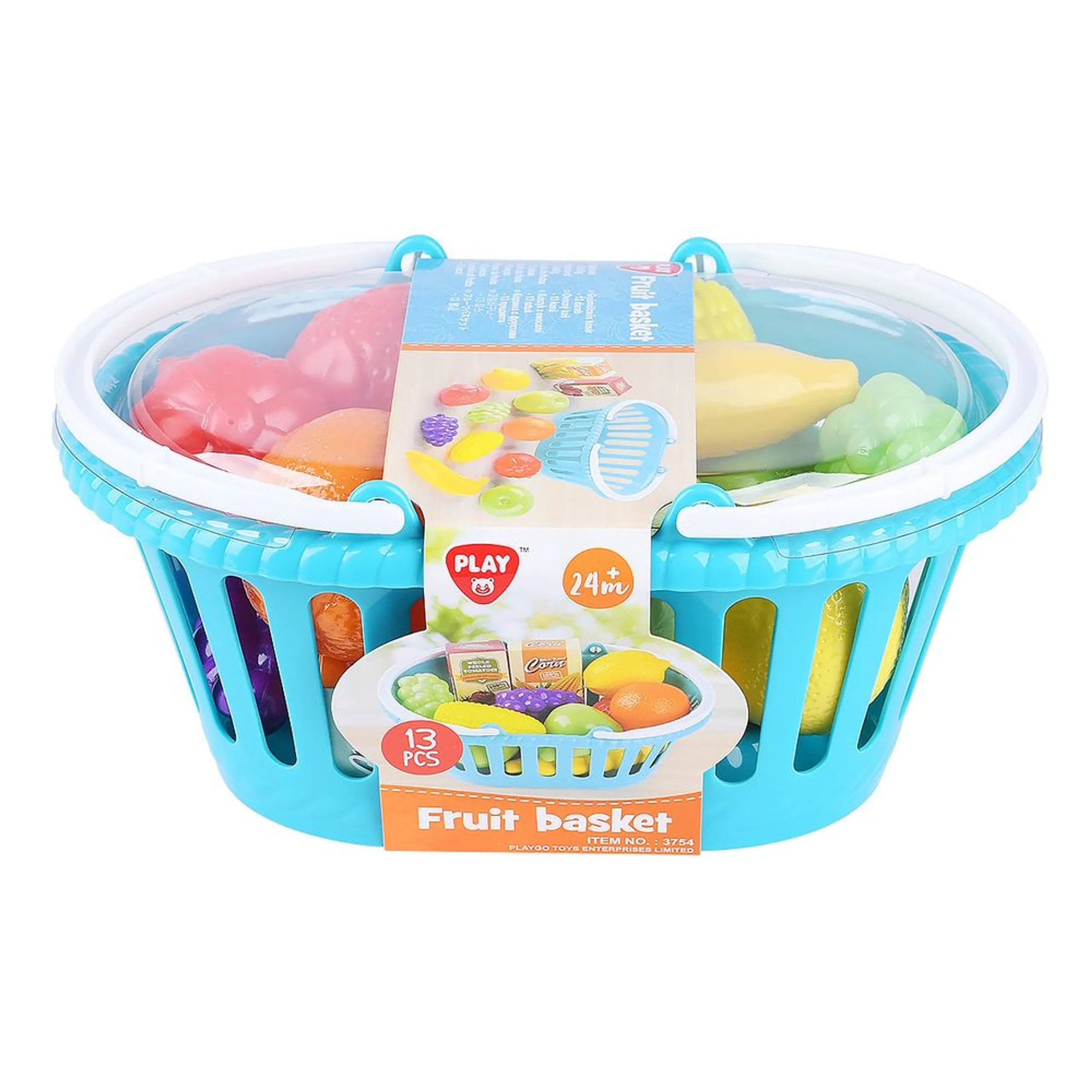 Play&Go Fruit Basket - 13 pcs (2169971-3754_PL)