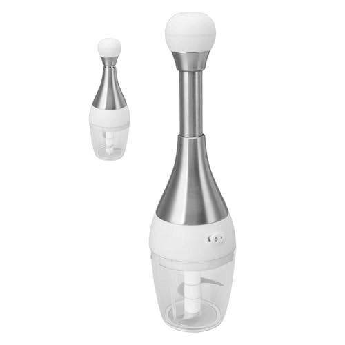 Food Chopper - Stainless Steel Manual Handheld