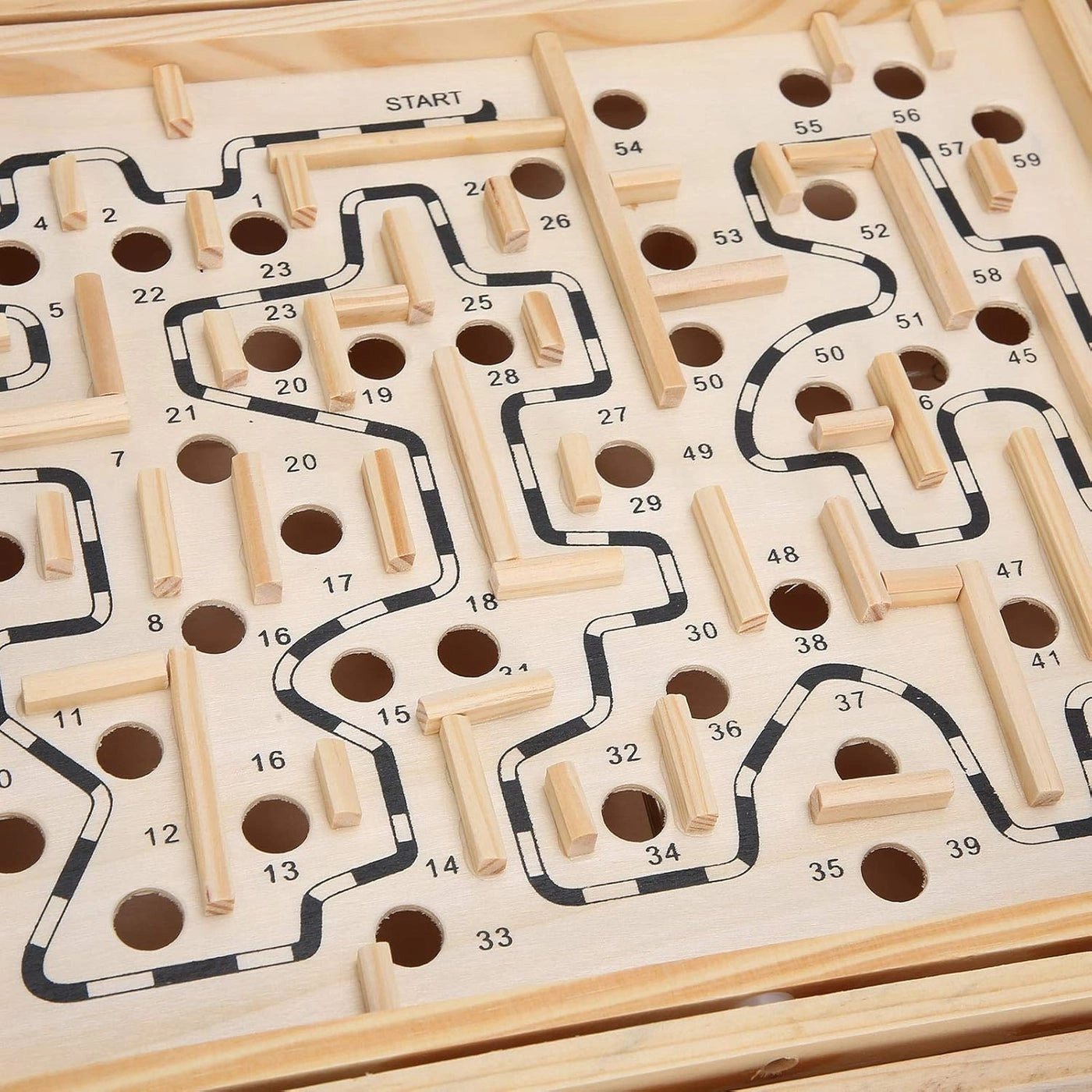 Wooden Maze Puzzle