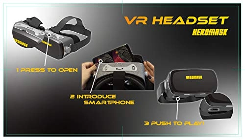 VR Headset - black + Maths educational games - 5-12 years
