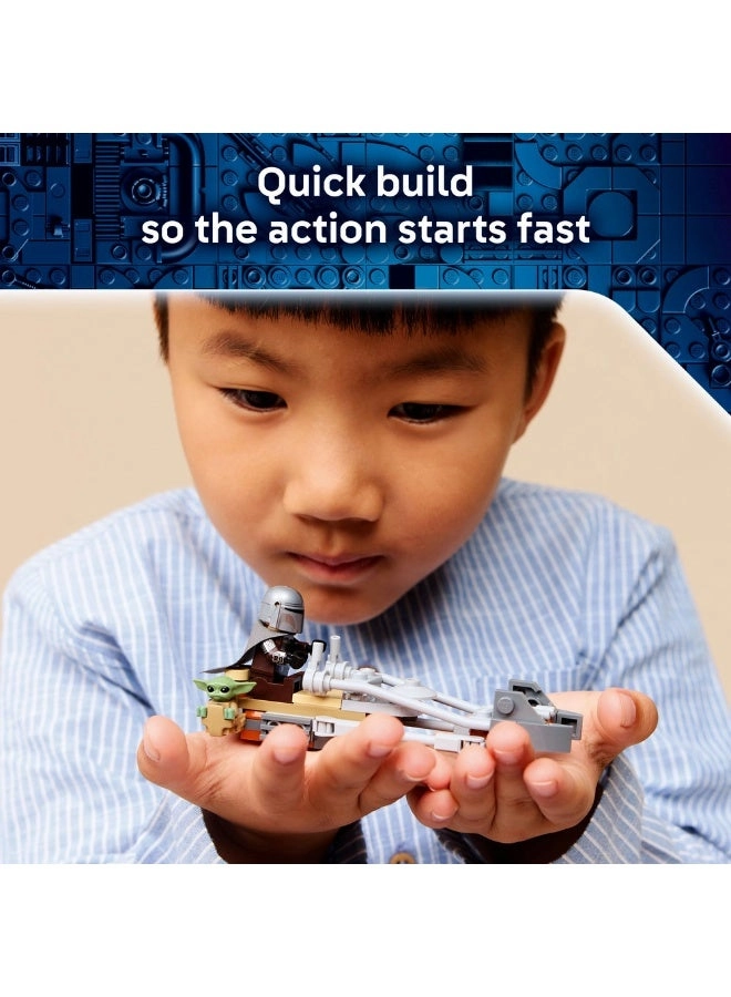 Star Wars The Mandalorian & Grogu’s Speeder Bike (75436)