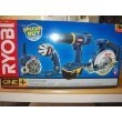 Ryobi Circular Saw + Carbide Tip Blade - Carbide Tip + Drill - 2 Speed Keyless Chuck + Flashlight