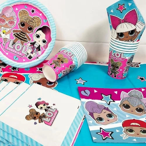 Paper Napkins - Pack of 16 LOL Surprise birthday party
