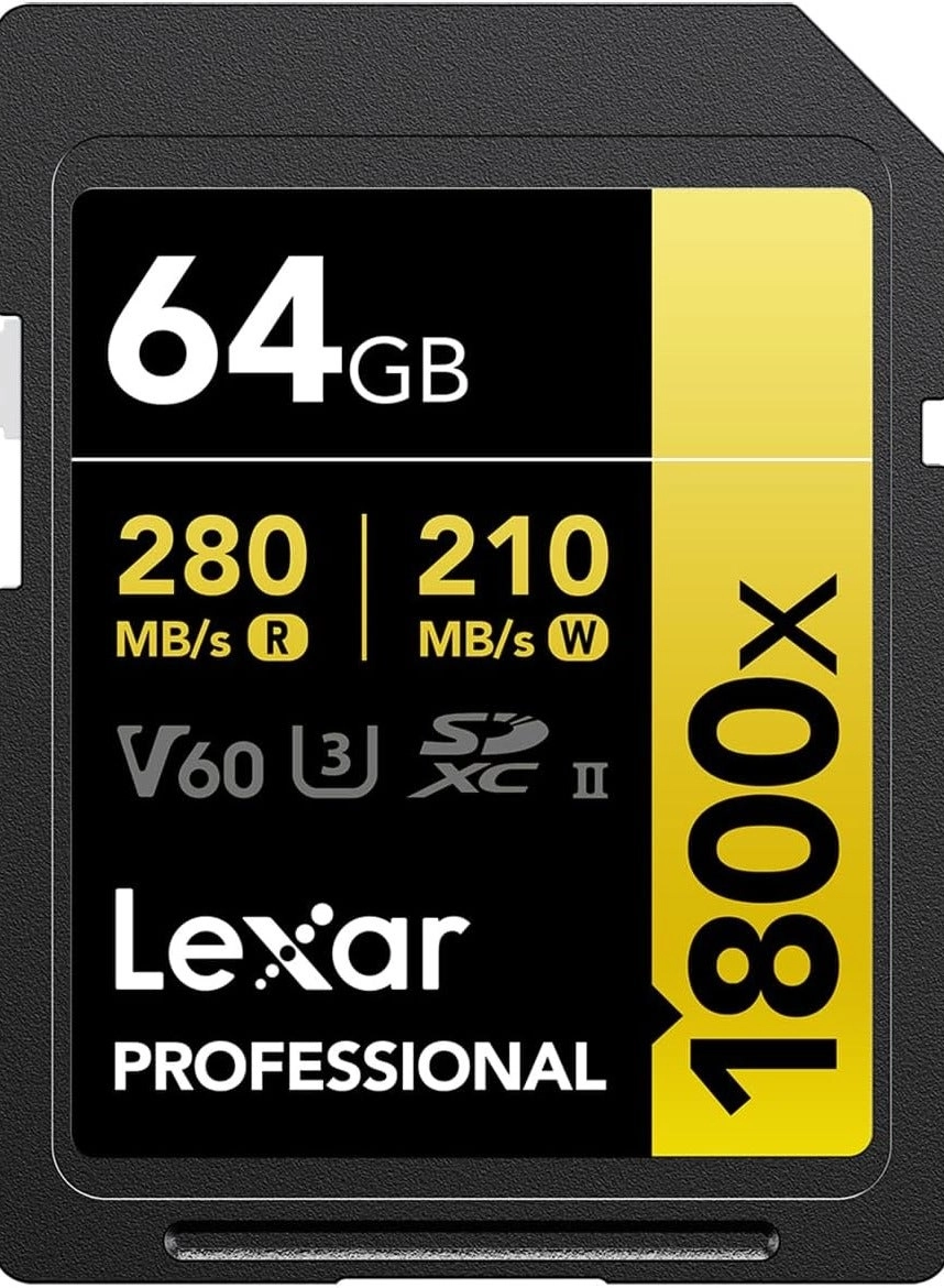 Lexar Gold Series Professional 1800x - 64GB
