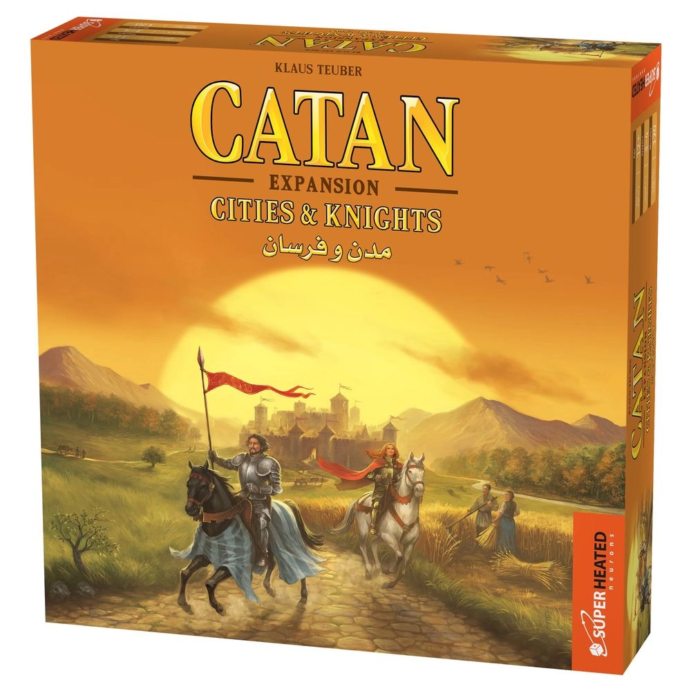 SuperHeated Neurons Catan: Cities & Knights - 3-4 Player Expansion (Arabic/English)