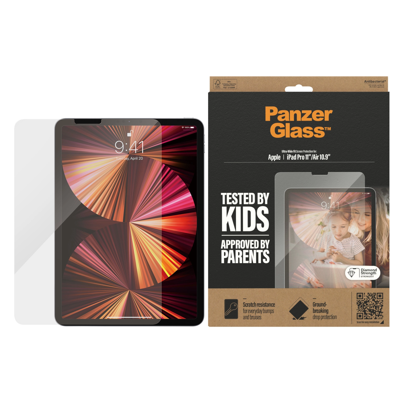 Clear Screen Protector for iPad Pro 11 & iPad Air