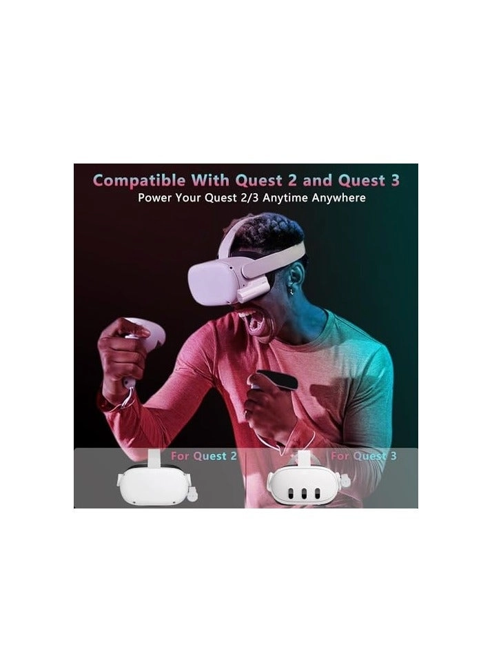 Battery Pack for Quest 2/ Quest 3 - 5000mAh 18W