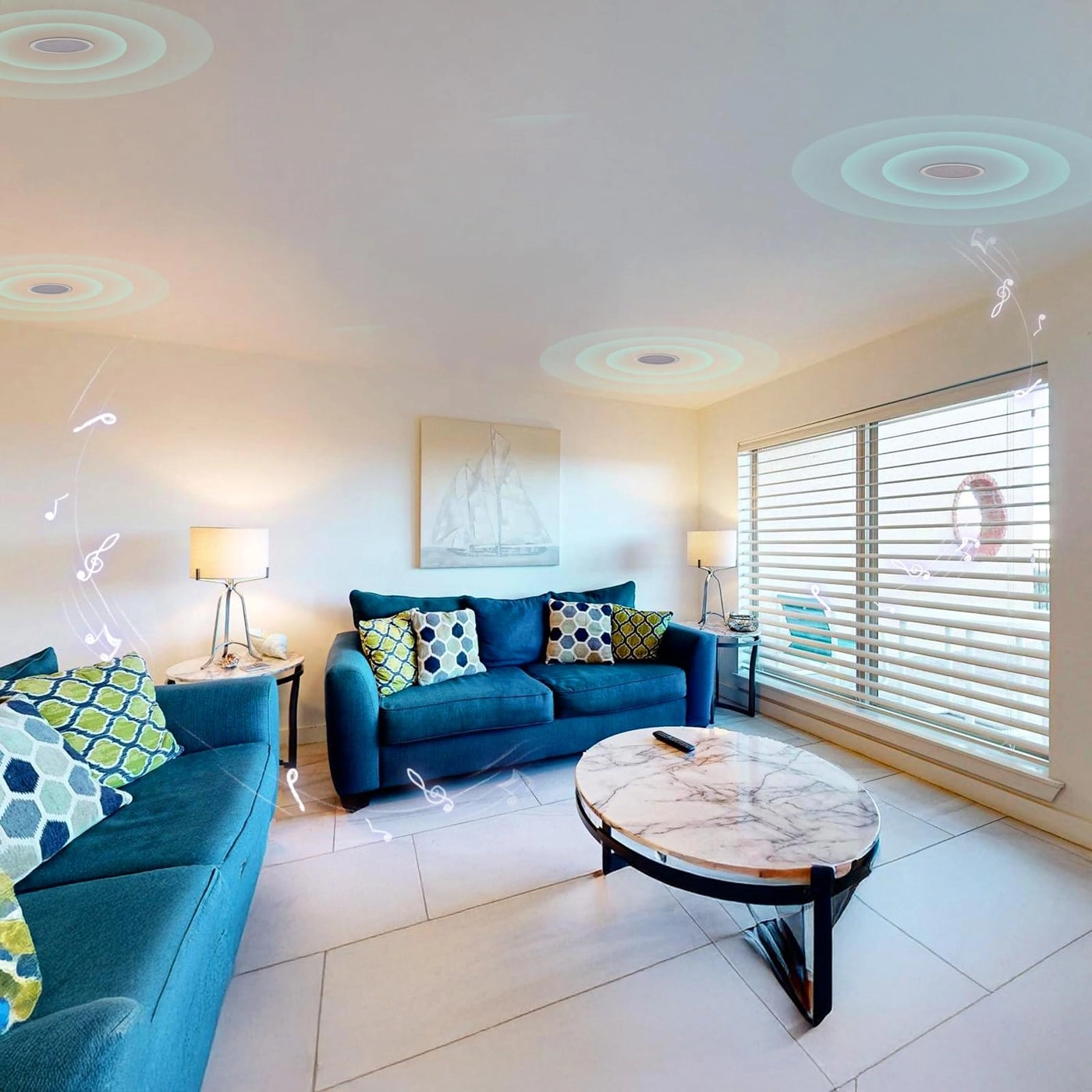 Ceiling Speakers - 600 Watts