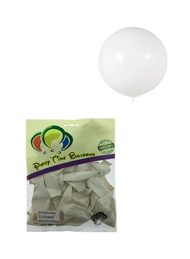 Decorative Foil Balloon - 25-Piece