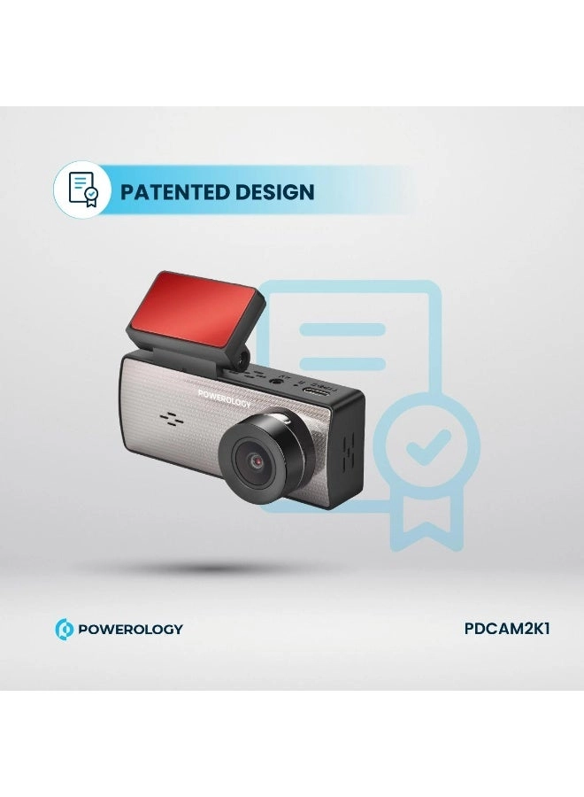 Dual Recording Dash Camera - 2560x1440