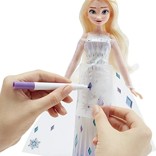 Elsa Doll - 27 cm Dress to Decorate Ages 3+