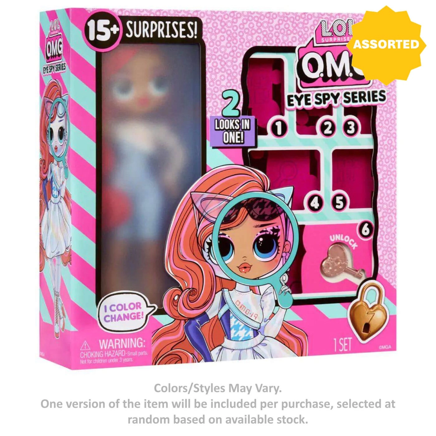 LOL OMG Eye Spy Series Surprise Doll - 15+ Surprises Assorted Ages 3+
