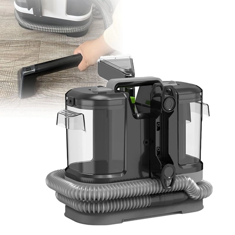 POCDUUC Handheld Carpet & Upholstery Cleaner - 450W 12KPa 1.5m Hose