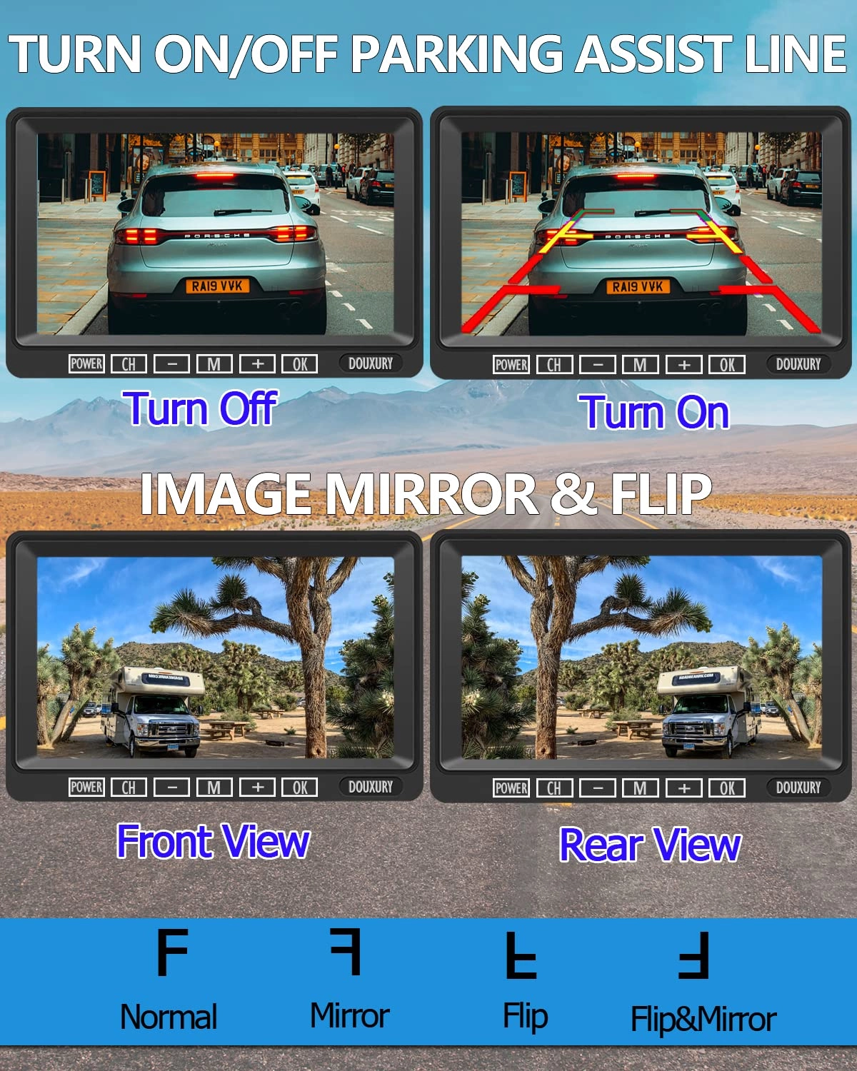 RV Backup Camera - Wireless 1080P