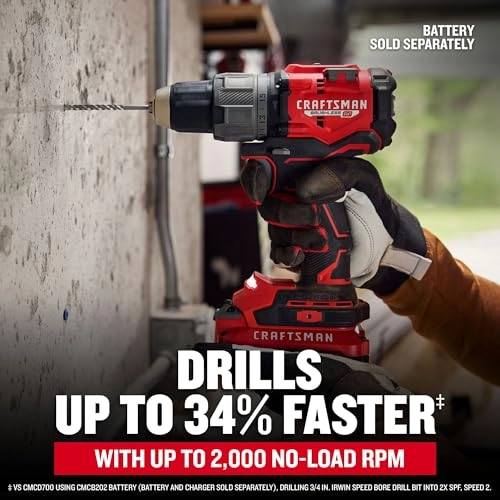 V20 Hammer Drill - Brushless Cordless