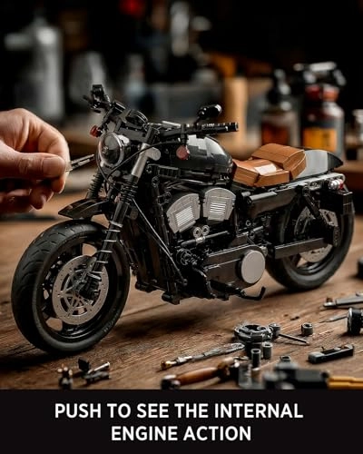 IRON 83 - 827 PCS Motorcycle Model