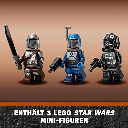 Star Wars Mandalorian Fang Fighter vs. TIE Interceptor (75348)