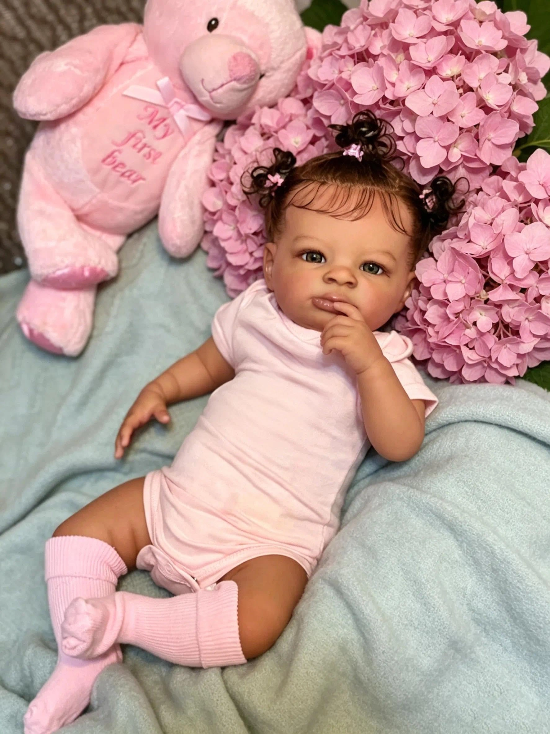 Reborn Baby Doll - 50 cm Silicone Ages 3+