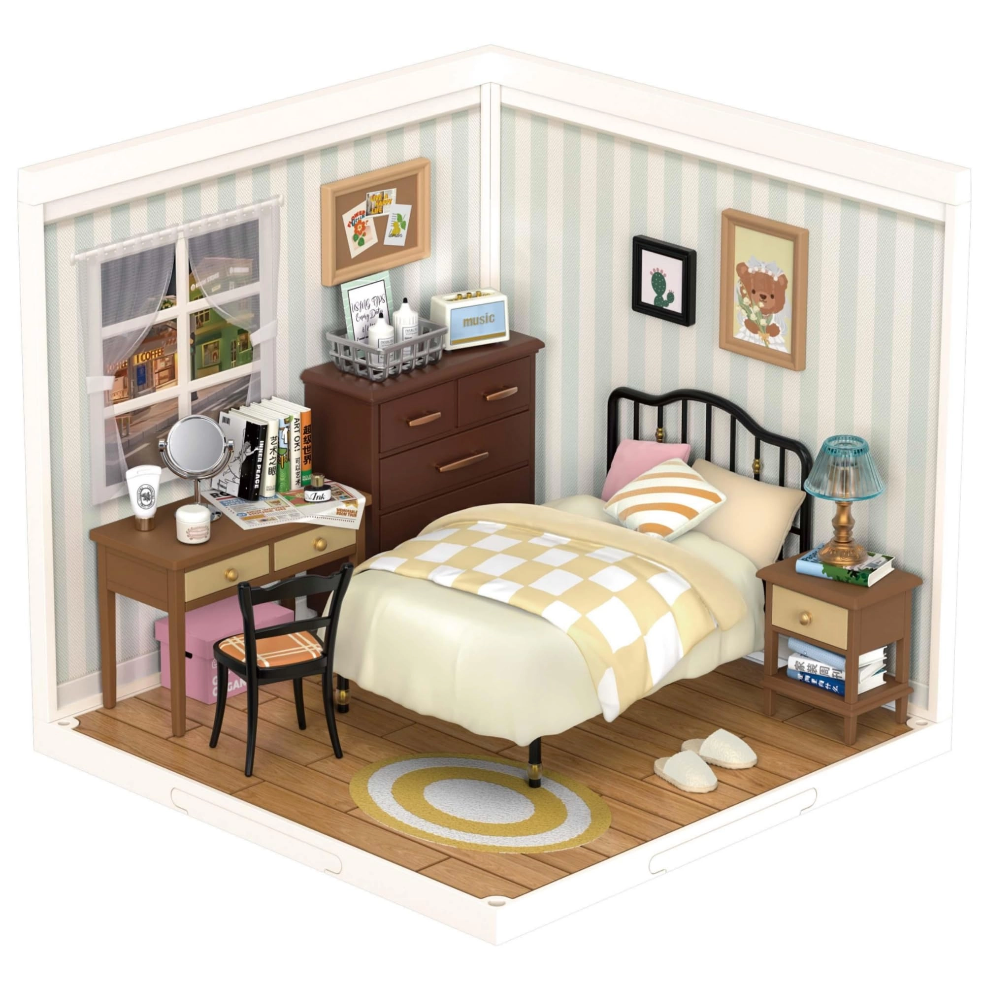 Miniature House Kit - Sweet Dream Bedroom