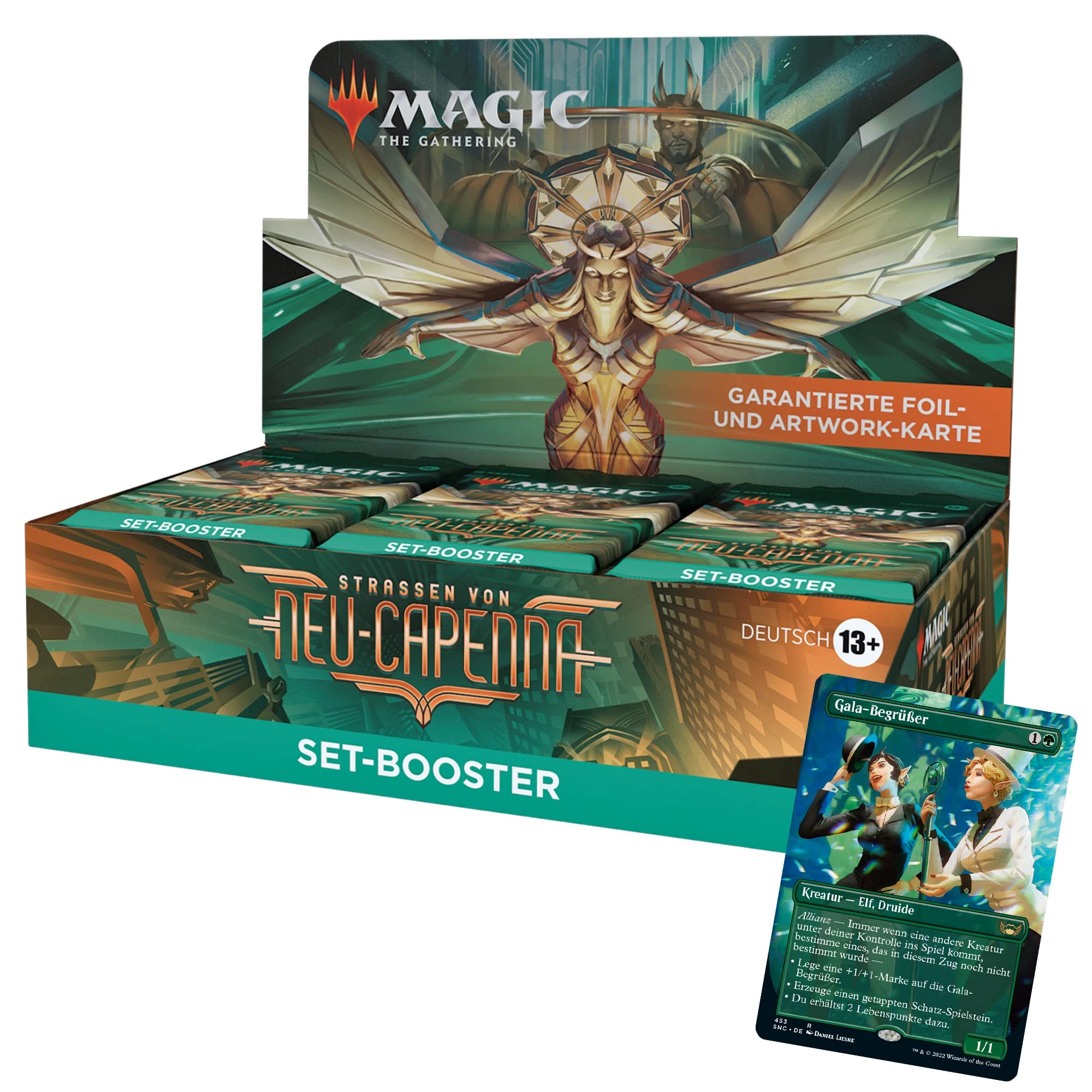 Wizards of the Coast Streets of New Capenna Set Booster Box - English 361pcs