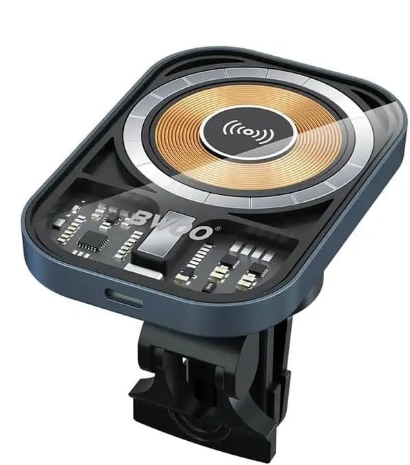 XSTORE Magnetic Car Wireless Charger - 15W Transparent