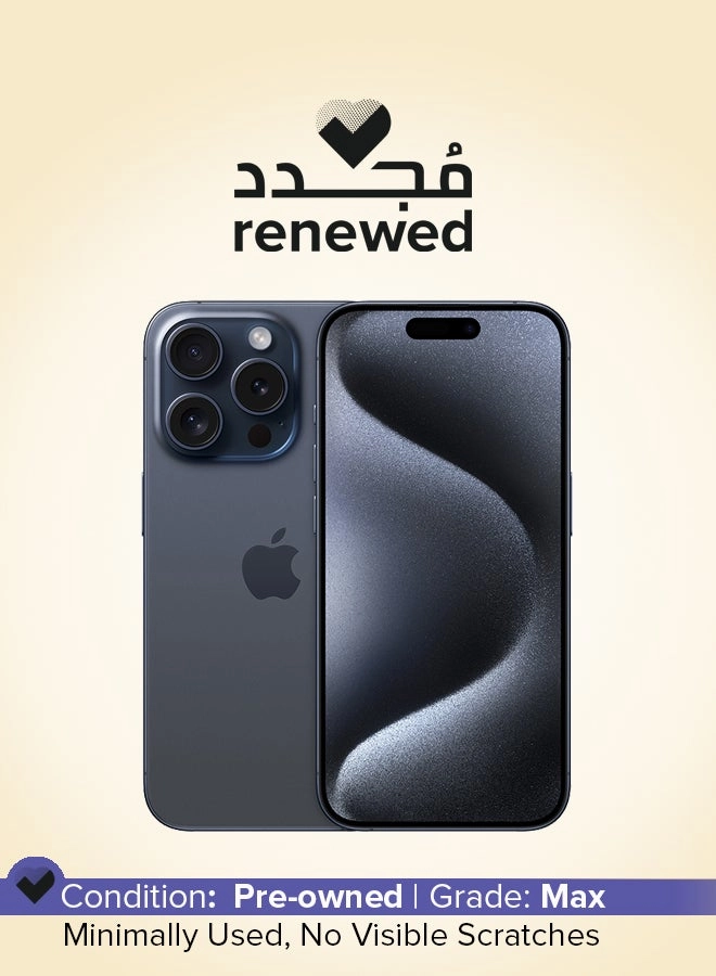 (Renewed) iPhone 15 Pro - 8GB 512GB