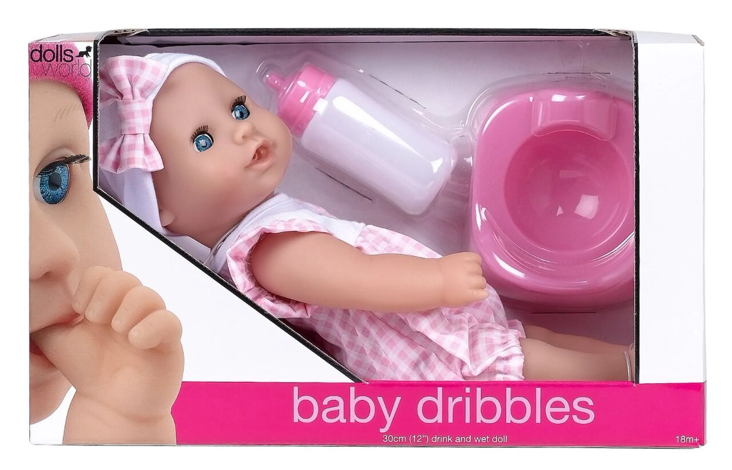 Baby Dribbles Doll - 25cm Ages 18m+