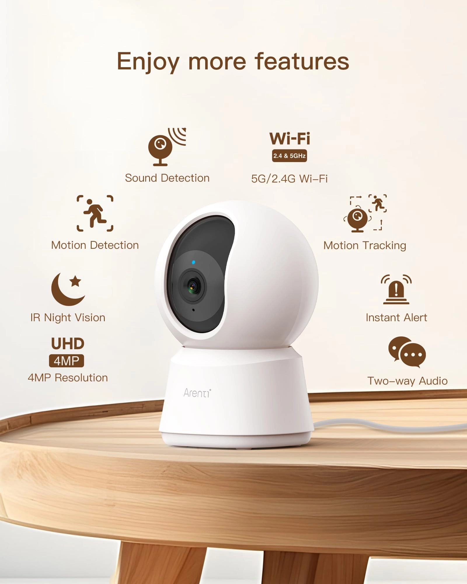 Indoor Security Camera 4MP