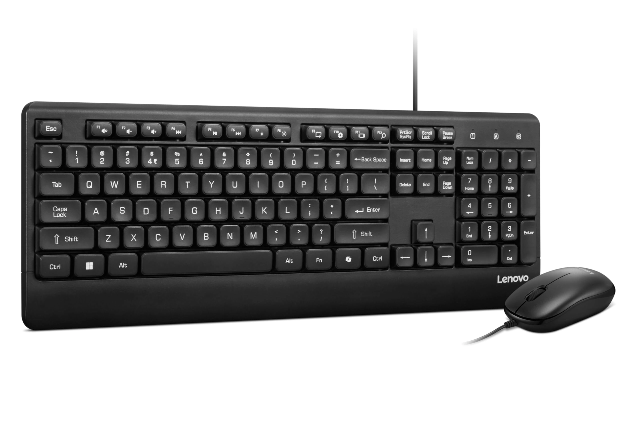 110 Keyboard & Mouse Combo - QWERTY Wired