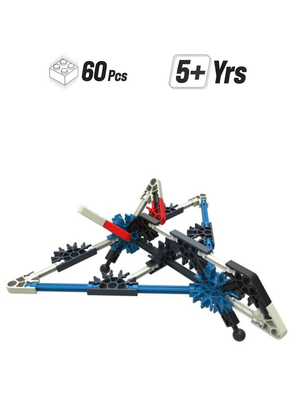 K’NEX Imagine Stealth Plane - 60 pcs