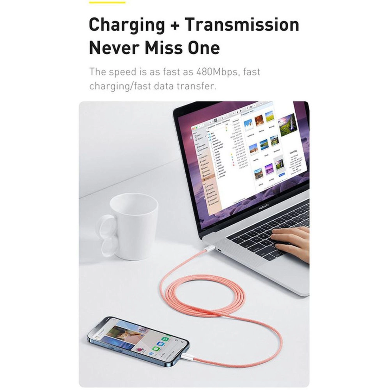 Dynamic Series Cable USB-C to Lightning 1m