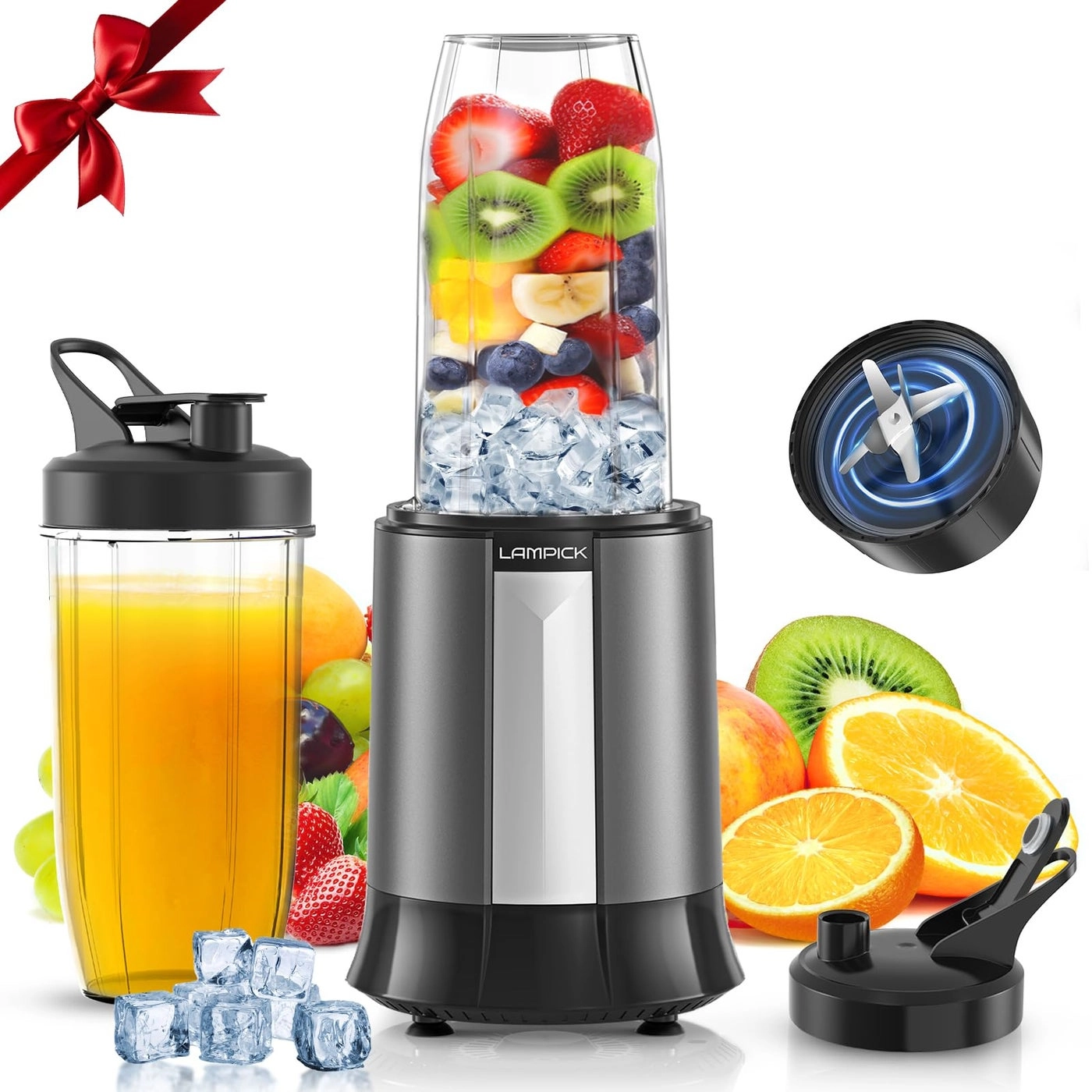 LAMPICK Smoothie Blender - 1500W