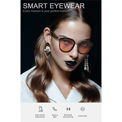 Bluetooth Smart Glasses - 220mAh Blue Light Blocking