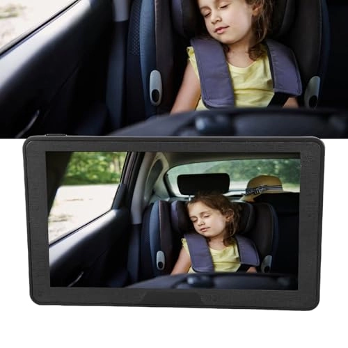 Split Screen Display Baby Car Camera - 7 inch