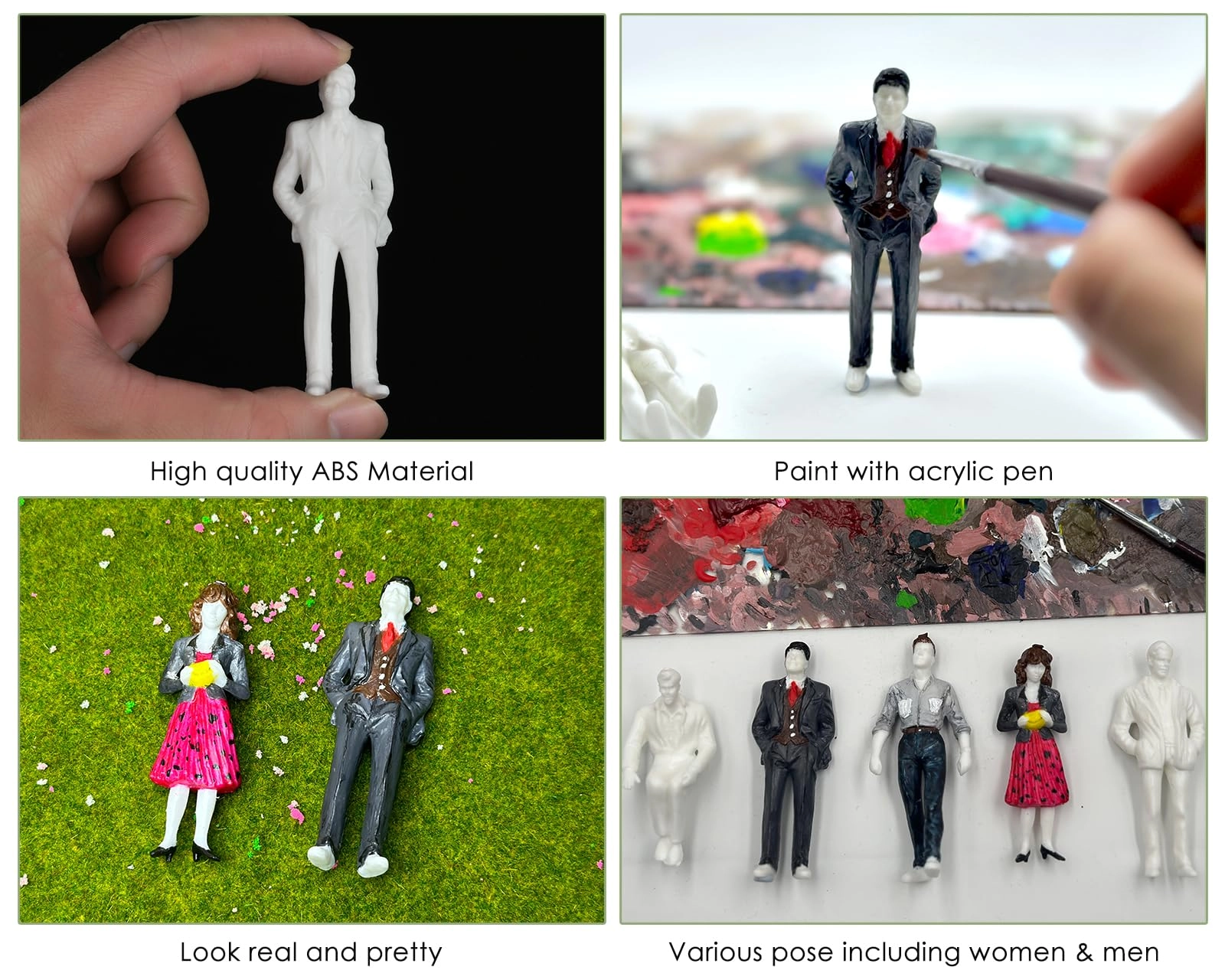 Unpainted Figures - 24 1:25