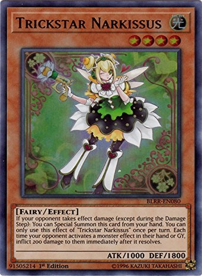 Yu-Gi-Oh! Trickstar Narkissus BLRR-EN080 - 1st Edition