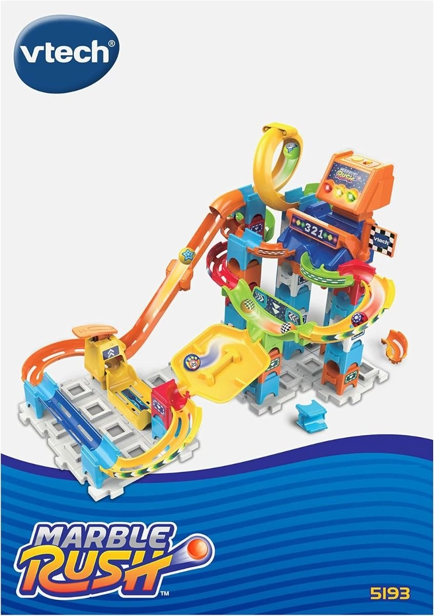Marble Rush Raceway Set - 73 pieces