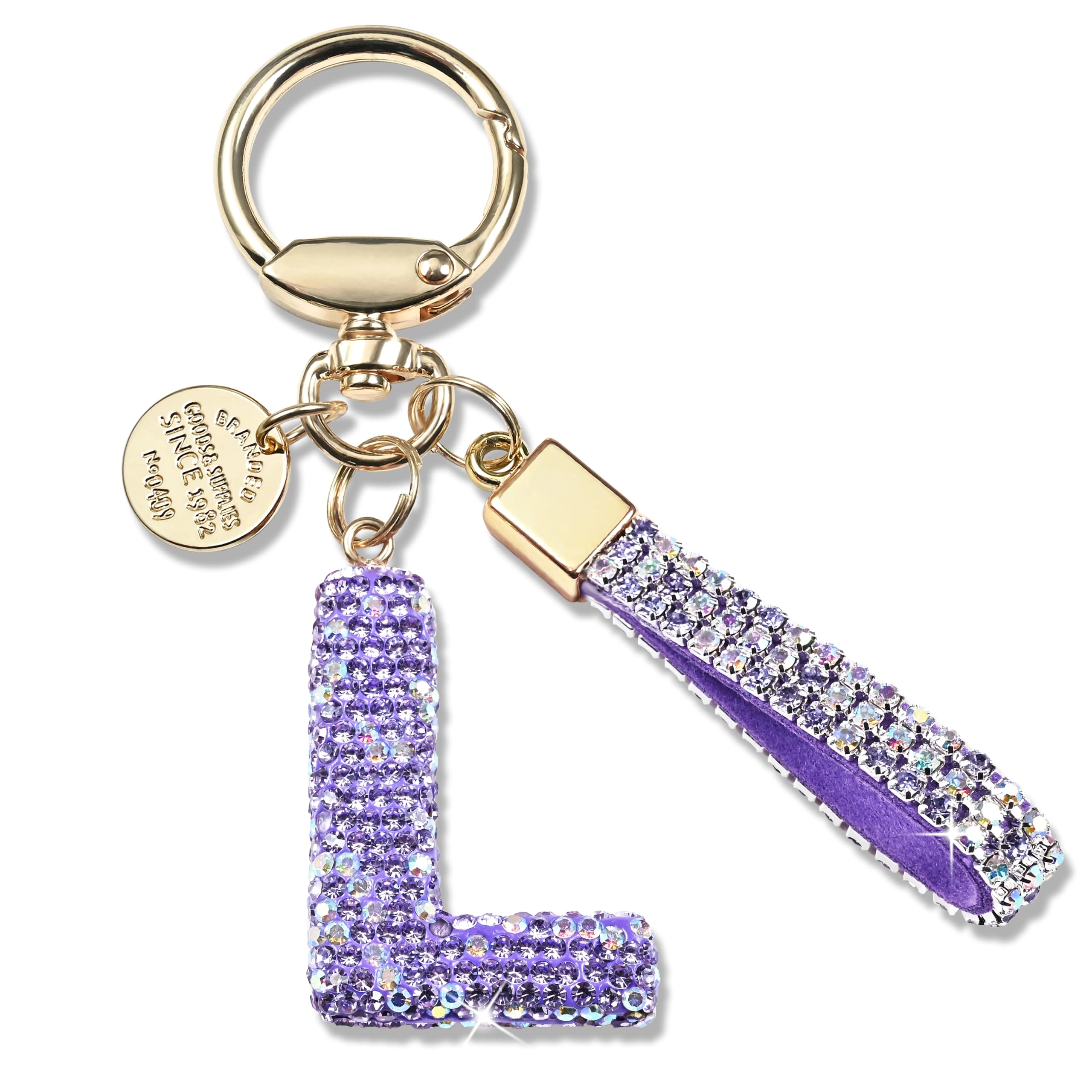 Initial Letter Keychain - Letter