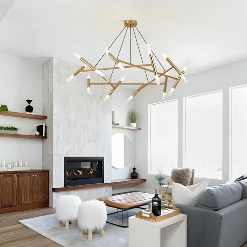 Sputnik Chandelier - 20-Light Gold G4